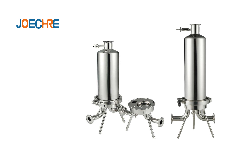 Sanitary stainless steel filter housings